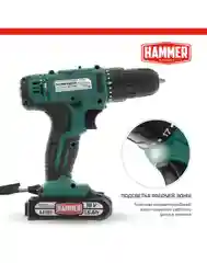 Аккумуляторная дрель-шуруповерт Hammer ACD18A
