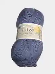 Серый пряжа Alize Happy Kids 10% бамбук, 65% акрил, 25% шерсть, 100гр 310м 1 шт