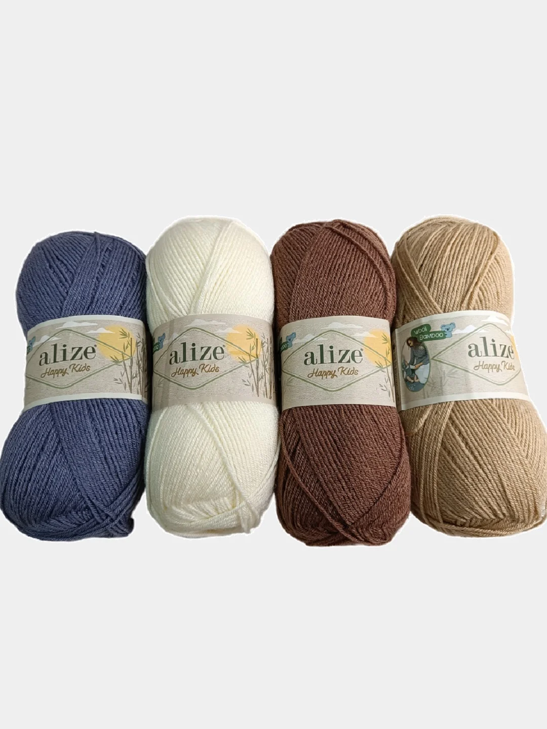 Пряжа Alize Happy Kids 10% бамбук, 65% акрил, 25% шерсть, 100гр 310м 1 шт