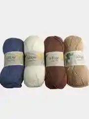 Пряжа Alize Happy Kids 10% бамбук, 65% акрил, 25% шерсть, 100гр 310м 1 шт