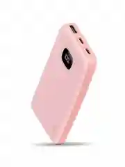 Розовый внешний аккумулятор TTEC ChargeUp LCD 10.000mAh. Цвет: розовый