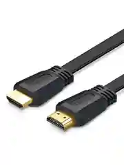 Черный кабель плоский UGREEN ED015 (50821) HDMI Flat Cable. Длина 5м. Цвет: черный