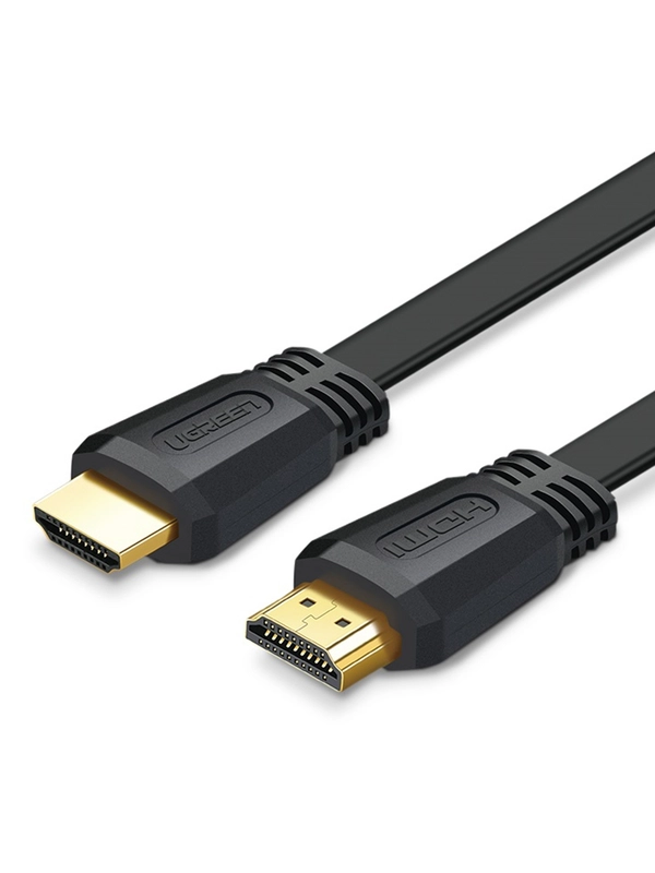 Кабель плоский UGREEN ED015 (50821) HDMI Flat Cable. Длина 5м. Цвет: черный