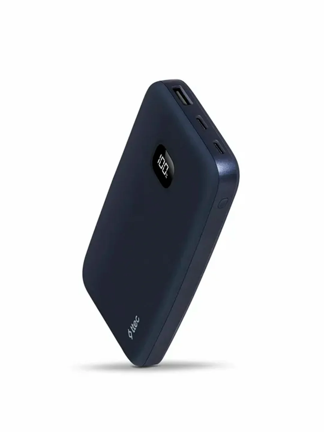 Синий внешний аккумулятор TTEC ChargeUp LCD 20000mAh Powerbank . Цвет: темно-синий