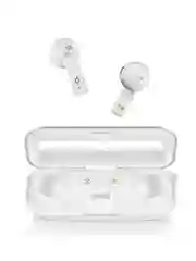 Белый беспроводная Bluetooth-гарнитура TTEC AirBeat Ultra Slim True Wireless Headsets.