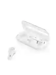 Белый беспроводная Bluetooth-гарнитура TTEC AirBeat Ultra Slim True Wireless Headsets.