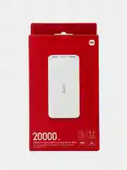Белый 18w Fast Charge Power Bank 20000mAh