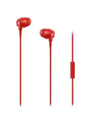 Красный наушники-вкладыши TTEC Pop In-Ear Headphones with Microphone 3.5mm. Цвет: красный