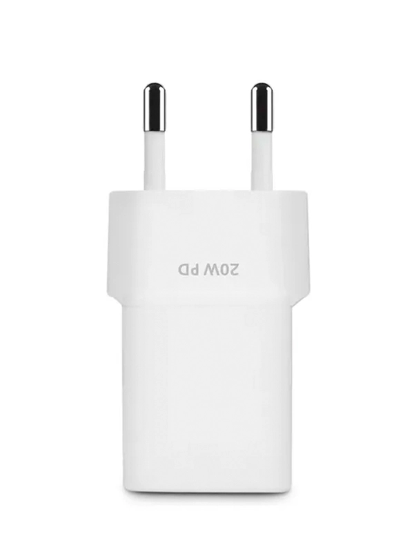 Сетевое зарядное устройство TTEC SmartCharger Pro 20W PD USB-C Travel Charger. Цвет: белый