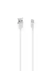 Белый кабель TTEC Lightning USB-A Charge&Data Cable. Длина: 100 см. Цвет: белый