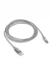 Серый кабель TTEC AlumiCable Type C Charge/Data Cable 2.0. Длина: 120 см. Цвет: серый космос