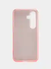 Розовый чехлы блестящие на телефон Samsung S24, S24 Ultra