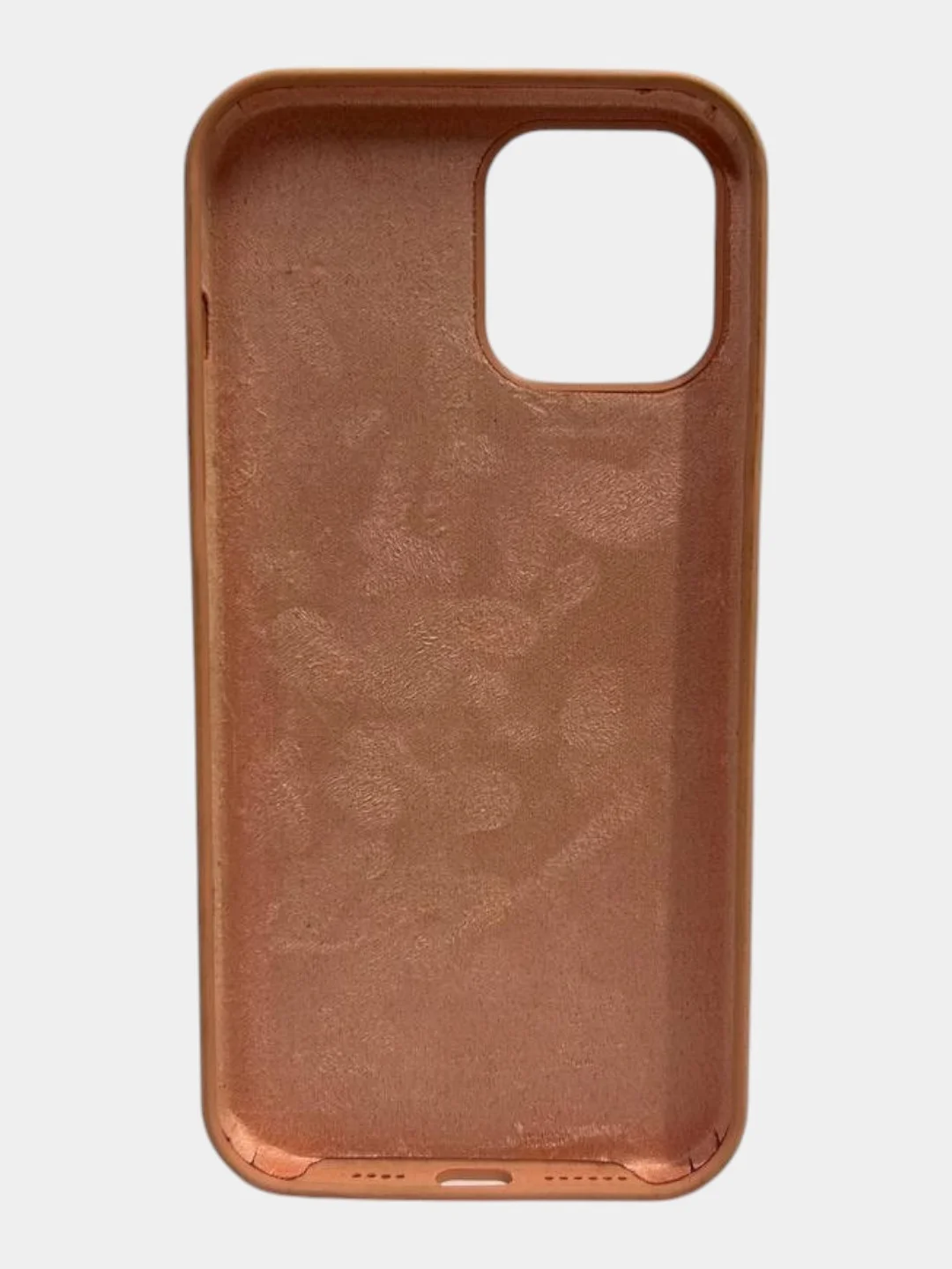 Коралловый меланж чехол iPhone 12 Pro Max Silicone case