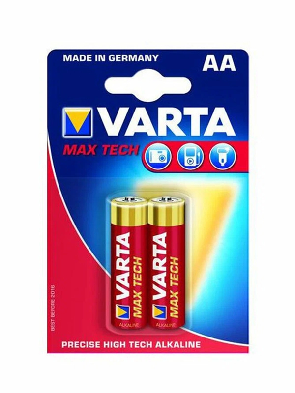 Батарейка Varta LONGLIFE MAX POWER (MAX TECH) LR6 AA BL2 Alkaline 1.5V (4706)