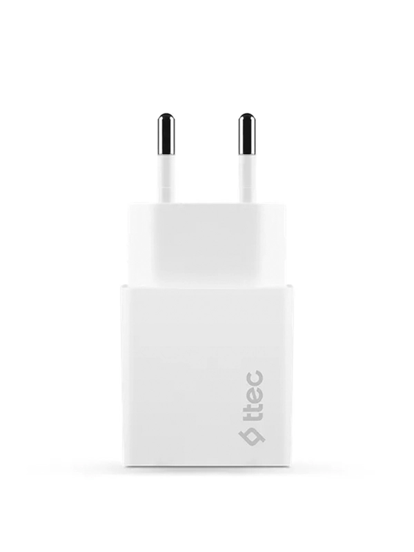 Сетевое зарядное устройство TTEC SmartCharger Travel Charger 2.1A с кабелем Type-C.