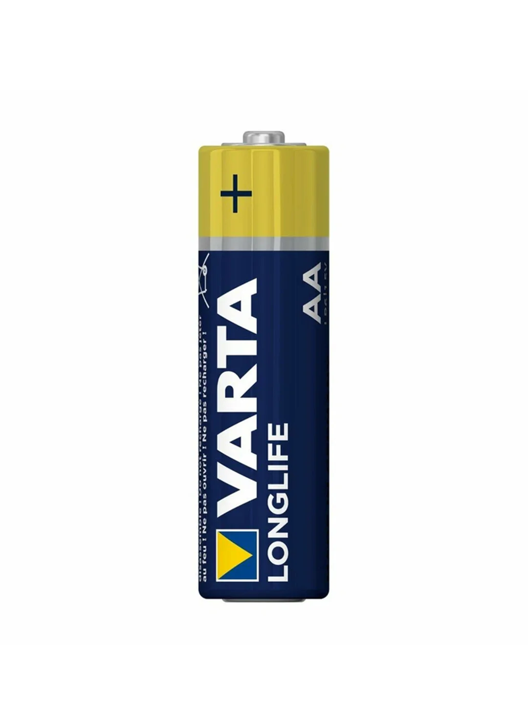 Синий батарейка Varta LONGLIFE LR6 AA BL4 Alkaline 1.5V (4106)