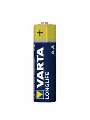 Синий батарейка Varta LONGLIFE LR6 AA BL4 Alkaline 1.5V (4106)