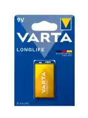 Желтый батарейка Varta LONGLIFE Крона 6LR61 BL1 Alkaline 9V (4122)