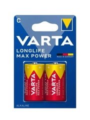 Батарейка Varta LONGLIFE MAX POWER (MAX TECH) LR20 D BL2 Alkaline 1.5V (4720)