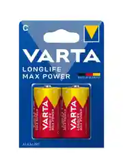 Красный батарейка Varta LONGLIFE MAX POWER (MAX TECH) LR20 D BL2 Alkaline 1.5V (4720)