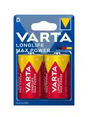 Красный батарейка Varta LONGLIFE MAX POWER (MAX TECH) LR14 C BL2 Alkaline 1.5V (4714)
