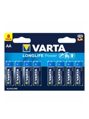 Батарейка Varta LONGLIFE POWER (HIGH ENERGY) LR6 AA BL8 Alkaline 1.5V (4906)