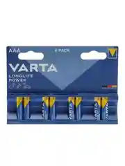 Синий батарейка Varta LONGLIFE POWER (HIGH ENERGY) LR03 AAA BL8 Alkaline 1.5V (4903)