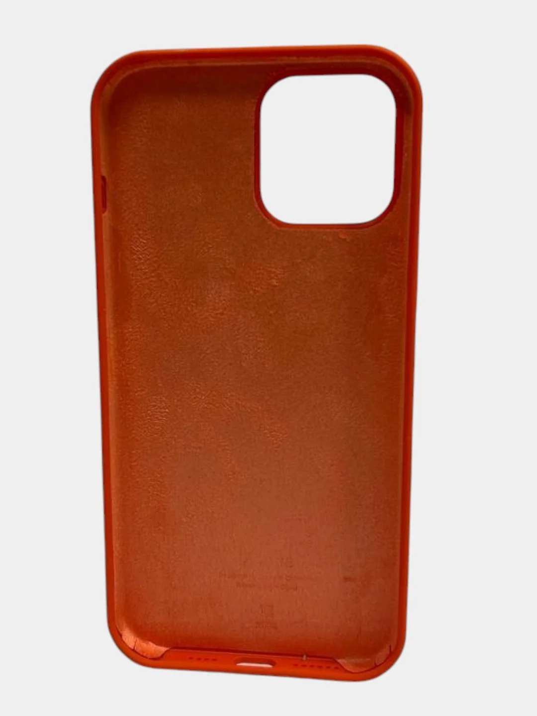 Рыжий чехол iPhone 12 Pro Max Silicone case