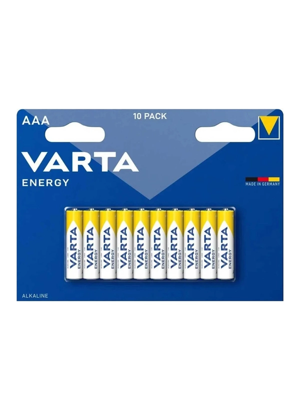 Батарейка Varta ENERGY LR03 AAA BL10 Alkaline 1.5V (4103)