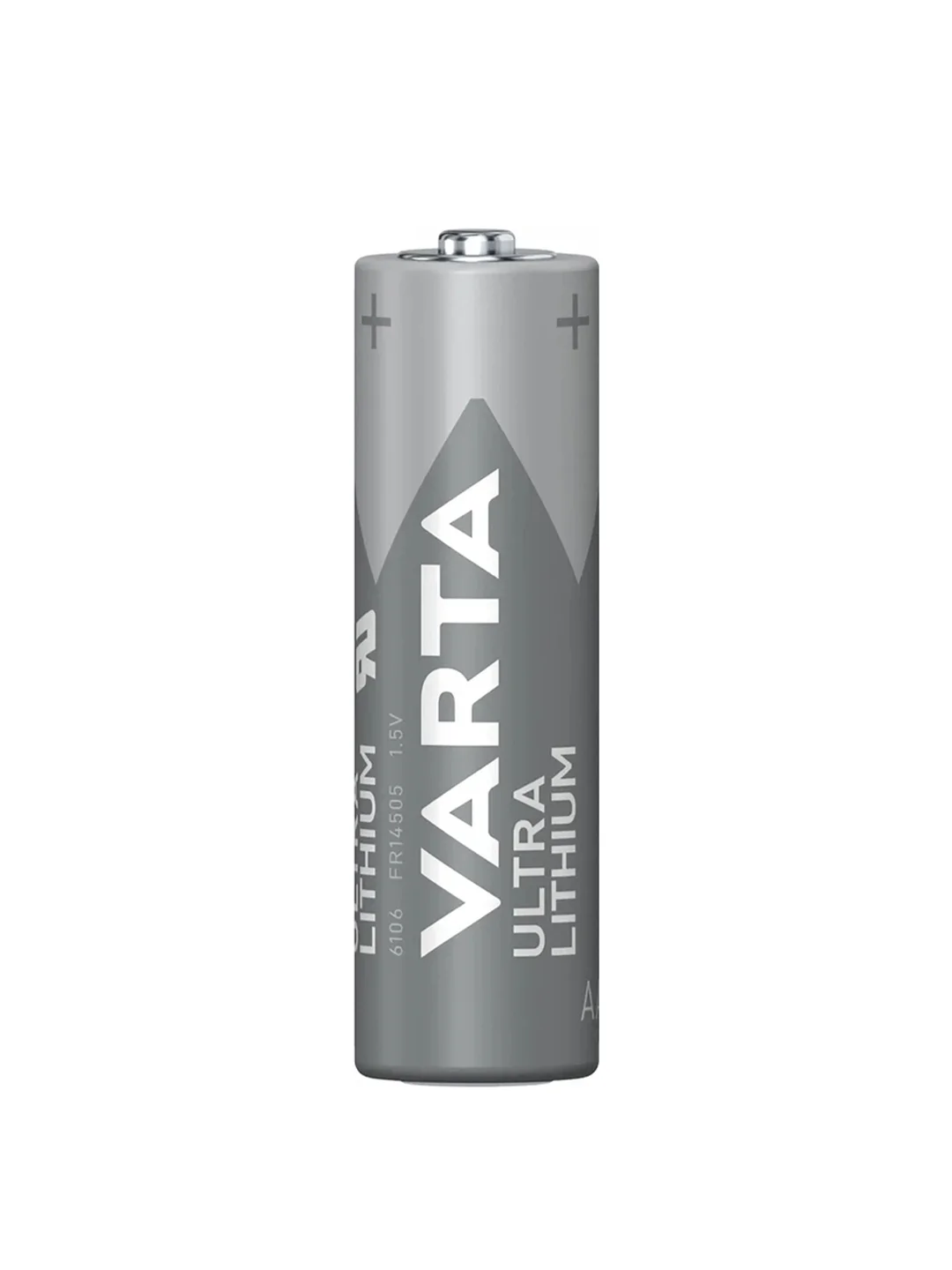 Серый батарейка Varta ULTRA FR6 AA BL4 Lithium 1.5V (6106)