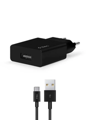Сетевое зарядное устройство TTEC SmartCharger Travel Charger 2.1A с кабелем Type-C.
