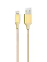 Золотой кабель для зарядки и передачи данных TTEC AlumiCable Lightning USB Charge / Data Cable.