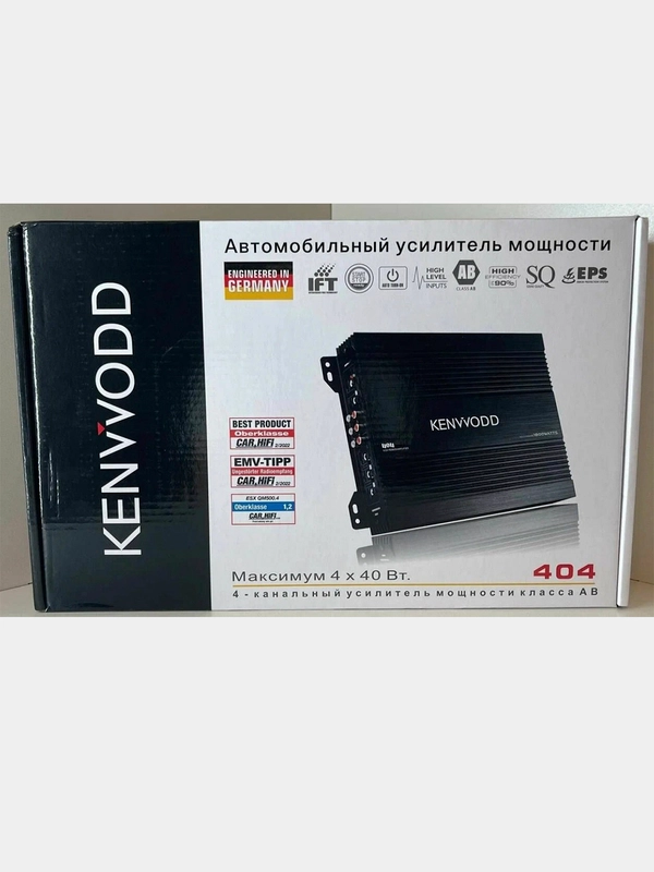 Усилитель Kenwood 404. 1800W 4-х канальный