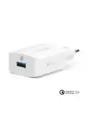 Белый сетевое зарядное устройство TTEC SpeedCharger QC 3.0 Travel Charger 18W с кабелем USB-C.