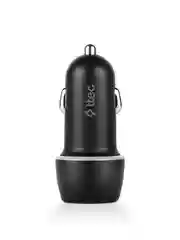 Черный автомобильное зарядное устройство TTEC SmartCharger Duo3.1A In-Car Charger Duo USB.