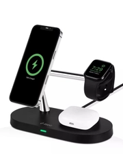 Беспроводная зарядная станция 4-в-1 TTEC AirCharger Quattro M MagSafe Competitible 4in1