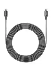Черный кабель TTEC AlumiCable 65W Type-C - Type-C Fast Charge Cable. Длина: 300см.