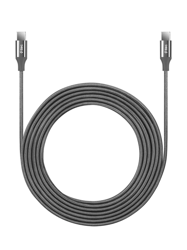 Кабель TTEC AlumiCable 65W Type-C - Type-C Fast Charge Cable. Длина: 300см.