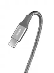 Черный кабель TTEC AlumiCable 65W Type-C - Type-C Fast Charge Cable. Длина: 300см.
