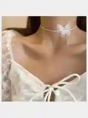 Цепочка на шею бабочка чокер