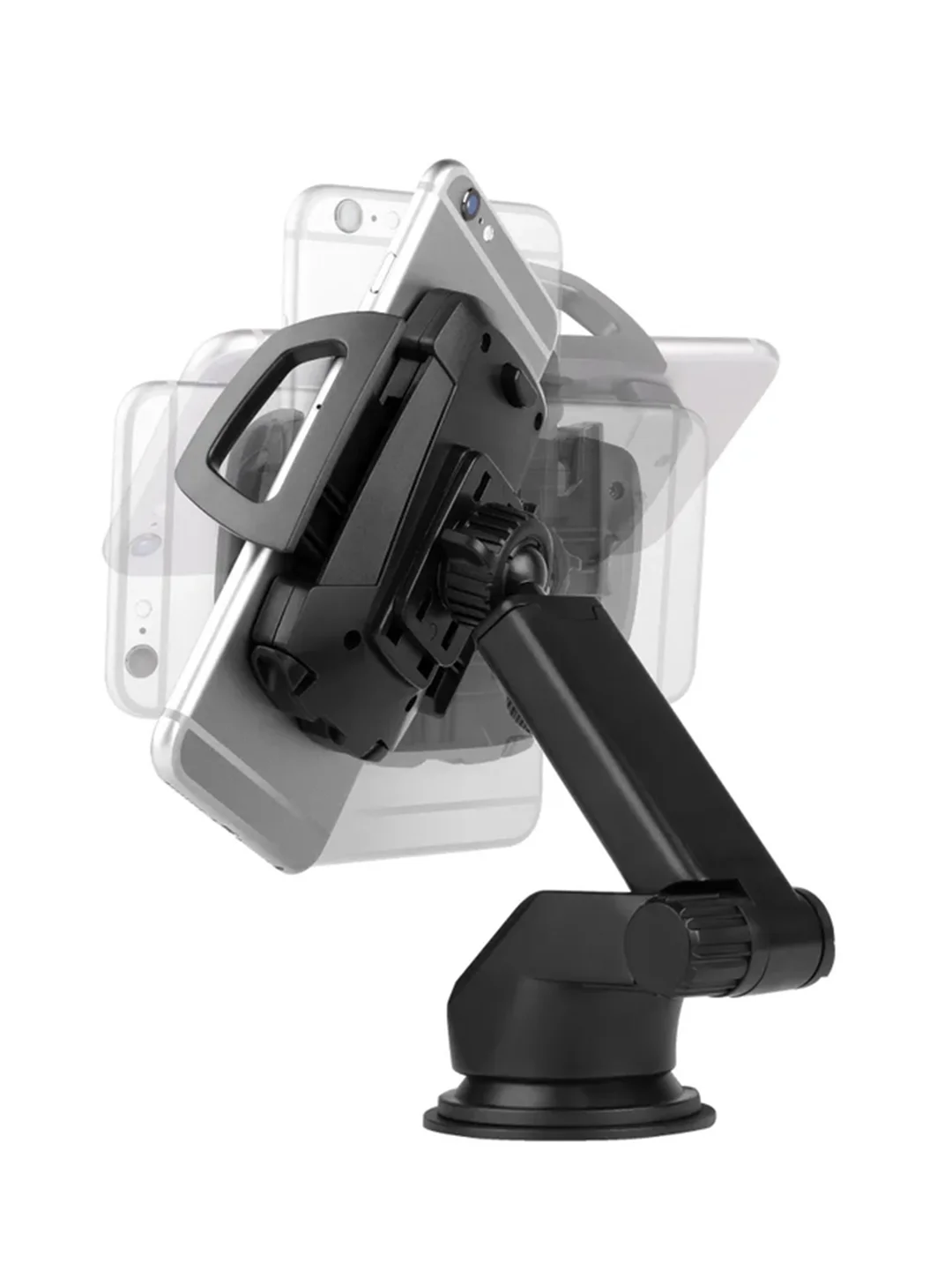 Черный автомобильный держатель для телефона TTEC FlexGrip Comfort In Car Phone Holder.
