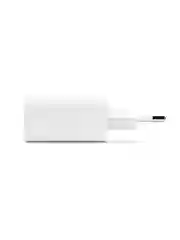 Белый сетевое зарядное устройство TTEC SmartCharger Duo GAN PD 50W USB-C + USB-C.