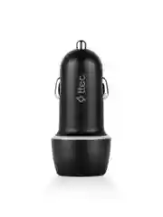 Черный автомобильное зарядное устройство TTEC SmartCharger 2.1A In-Car Charger. Цвет: черный