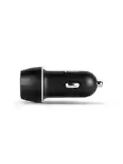 Черный автомобильное зарядное устройство TTEC SmartCharger 2.1A с кабелем Lightning.
