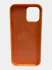 Светло-оранжевый чехол iPhone 12 Pro Max Silicone case
