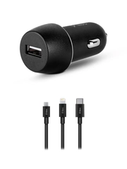 Автомобильное зарядное устройство TTEC SmartCharger 2.1A с кабелем