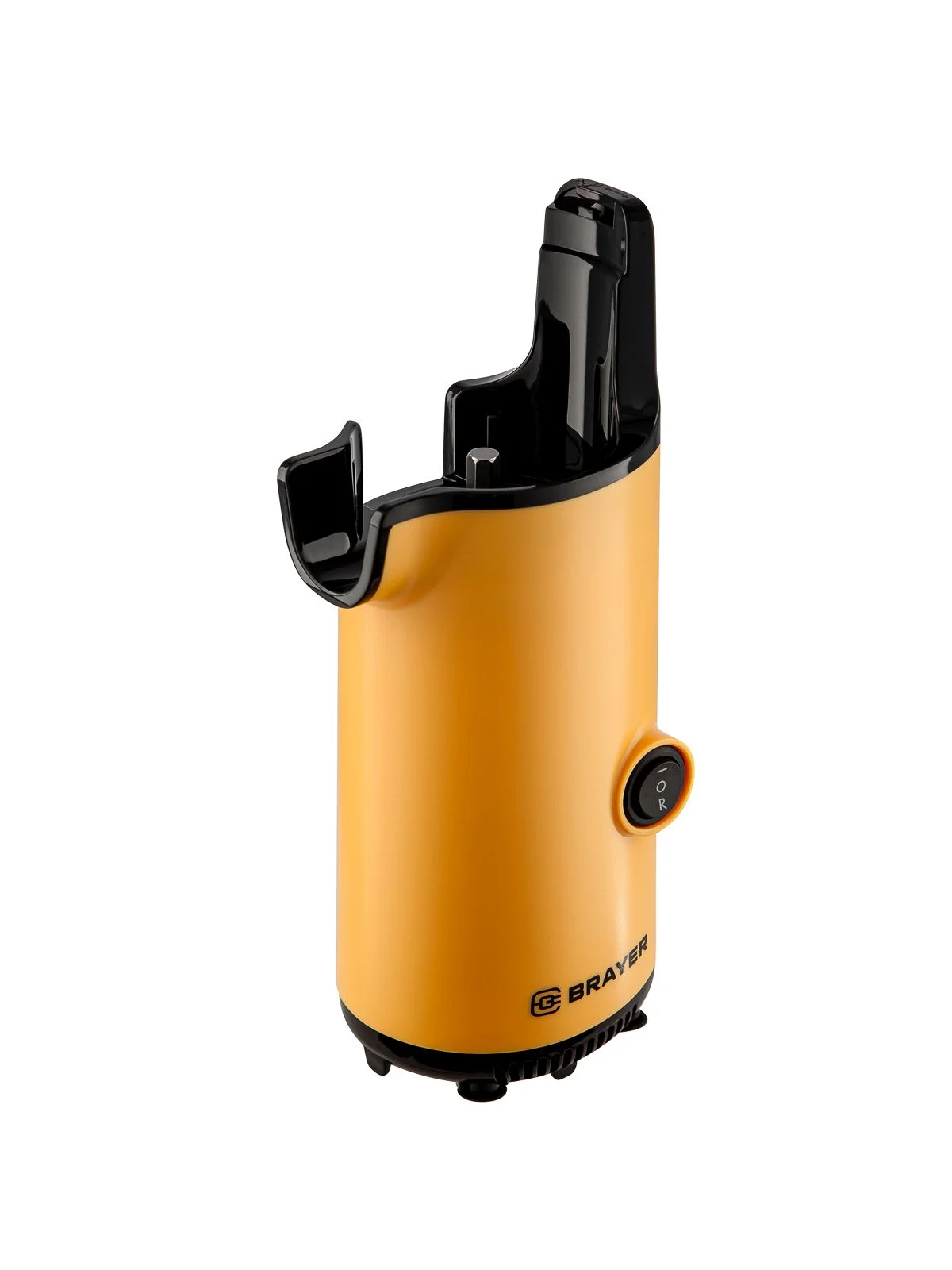 Соковыжималка BRAYER BR1706YE шнековая, 130 Вт, рев, диам 45 мм