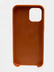 Оранжевый чехол iPhone 12 Pro Max Silicone case