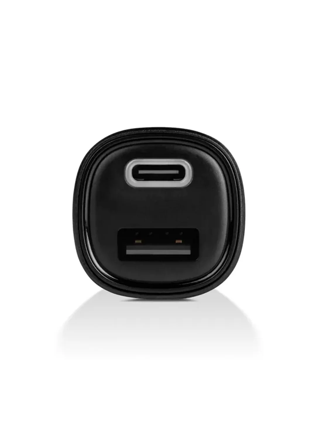 Черный автомобильное зарядное устройство TTEC SmartCharger Duo 3.1A Car Charger USB-C+USB-A.