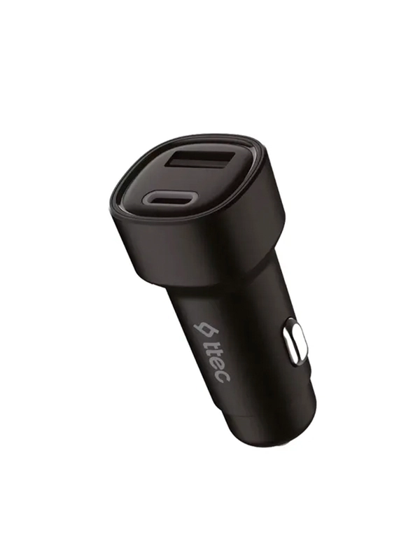 Автомобильное зарядное устройство TTEC SmartCharger Duo 3.1A Car Charger USB-C+USB-A.